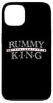 Coque pour iPhone 13 Lecteur de cartes Rummy King Gin Rummy Graphic