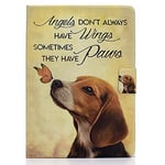 JIan Ying Case for iPad Air (2020) 10.9" / iPad Air (4th generation) Slim Lightweight Protector Cover Butterfly and dog