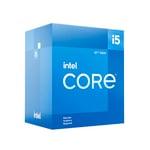 Intel® Core™ i5-12400F, processeur pour PC de bureau 18 Mo de cache, jusqu'à 4,40 GHz