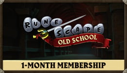 Old School RuneScape 1-Month Membership - PC Windows,Mac OSX