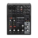 Yamaha AG06MK2 BL Live Streaming Mixer