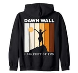 Dawn Wall El Capitan Climbing Rock Climber Yosemite Zip Hoodie