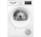 BOSCH Series 4 WTH85225GB 8 kg Heat Pump Tumble Dryer - White, White