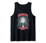 Girls' Night Witch Coven Halloween motif Spooky Fun Artwork Tank Top