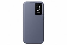 Samsung Smart View Étui de Protection Portefeuille EF-ZS926 pour Galaxy S24+ avec Compartiment pour Cartes et fenêtre Violet