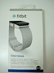 Fitbit Blaze Leather Accessory Band & Frame in Mist Grey S/P