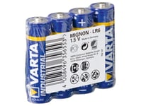 Varta Industrial - Batteri 4 X Aa-Typ - Alkalin - 2600 Mah