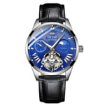 Tourbillon Miesten Kellot Miesten Moon Phase Automaattiset Diesel Kellot Mekaaninen Tran