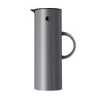 Stelton - EM77 Termoskanna 1 L, Granite Grey - Glas/Plast