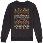 SONIC THE HEDGEHOG Tails The Season Sweatshirt - Black - 4XL