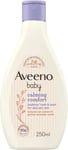 Aveeno Baby Calming Comfort Bedtime Bath and Wash, 250 ml (Pack of 1)