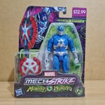 Captain America Mech Strike Monster Hunters 6 Inch Action Figure Band New Sealed