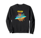 Crash Bandicoot 4: It's About Time Split Island Game Poster Sweatshirt