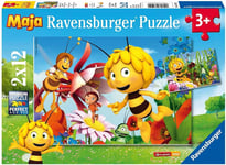 RAVENSBURGER - 2 Puzzles Maya l'abeille dans le pré fleuri – 12 Pièces -  - R...