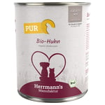 Herrmann's Ekologisk Pure Meat 6 x 800 g - Ekologisk kyckling