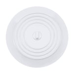 Bouchon de bain en silicone pour évier de cuisine, diamètre 15,3 cm, bouchon de canalisation universel pour cuisine, salle de bain et buanderie (1