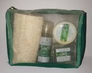 Sanctuary Spa Sento Gift Set, Body Cream, Body Wash, Scrub Bar, Loofah Sponge