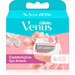 Gillette Venus ComfortGlide Spa Breeze Erstatningsblade 4 stk.