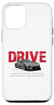 Coque pour iPhone 12/12 Pro Drive Cool Fast Sports Car Racing Drift Driver