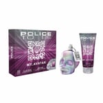 "Police To Be My Avatar Woman Eau De Toilette Vaporisateur 75ml Coffret 2 Produi