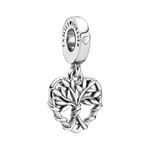 Pendentif Femme Pandora HEART FAMILY TREE DANGLE CHARM