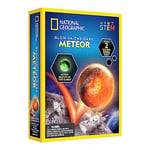 National Geographic Glow In The Dark Meteor Bouncy Balls for Kids - Thrilling Space Ball Craft Kit Creates 2 Jumping Balls for Kids Toys | STEM Educational Science Kits Space Gifts for 8+ Year Olds