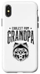 Coque pour iPhone X/XS Coolest Pom Grandpa Poméraniens Poméraniens Pom Dog