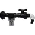 Adaptateur de réservoir ibc avec filtration, adaptateur de tuyau d'arrosage/32 mm