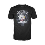 Funko Boxed Tee: The Nightmare Before Christmas - Zero With Cane - S - T-Shirt - Vêtements - Idée De Cadeau - Top À Manches Courtes Pour Les Adultes Les Hommes Et Les Femmes Fans