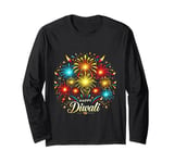 Happy Diwali Funny Festival Lights Matching Family Design Long Sleeve T-Shirt