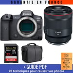 Canon EOS R5 + RF 50mm F1.2L USM + SanDisk 32GB Extreme PRO UHS-II SDXC 300 MB/s + Sac + Guide PDF MCZ DIRECT '20 TECHNIQUES POUR RÉUSSIR VOS PHOTOS