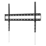 Hama Support TV Mural Fixe Garantie 10 Ans (Support TV Mural Extra-Plat, 75kg Max, Robuste, pour écrans LCD/LED/OLED/Plasma de 81 cm à 191 cm (32 à 75"), VESA Max 400x400) Noir