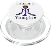 Little Miss Vampire Melanin Vampires Funny Halloween Costume PopSockets PopGrip for MagSafe