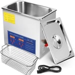 10L Ultrasonic Cleaner - VEVOR - Digital Ultrasonic tvättmaskin med korg Som bilden visar