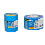 ScotchBlue Lot de 3 rouleaux de ruban de masquage multi-surfaces 2090 EMEA 48 mm x 41 m Bleu & Lot de 3 rouleaux de ruban de masquage Premium Multi-SSurface 2090 EMEA 24 mm x 41 m