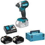 Makita DTD153RTJ Clé à Chocs Batterie 18V BRUSHLESS 2x5.0Ah 170Nm 1/4"