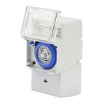 SUL181H 24 Hours Analog Mechanical Timer Manual/Auto Controller Time Switch UK