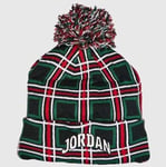 Chapeau Jordan Calotte Plaid Pom Casquette 9A0968 001 Multicolore