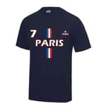 Maillot De Foot Paris Homme Bleu Marine