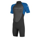 O'Neill Wetsuits Reactor-2 2mm Back Zip Spring Combinaison Men's, Black/Ocean, LT