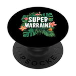 Super Marraine Annonce de Grossesse, Beau Cadeau surprise PopSockets PopGrip Interchangeable