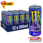 Monster Energy Ultra Lewis Hamilton Limited Stock Drink 12 x 500ml Cans.