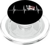 Wild Boar Hunting Razorback Target Heartbeat EKG Pulse Beat PopSockets PopGrip for MagSafe