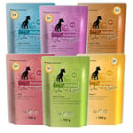 Dogz finefood Multi Pack Pouches 12 x 100 g, 1er Pack (1 x 1,2 kg)