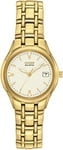 Citizen Womens Analogue Quartz Watch with Stainless Steel Strap EW1262-55P