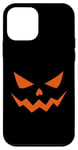 Coque pour iPhone 12 mini Lanterne orange effrayante motif tête de citrouille d'Halloween