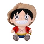 SAKAMI - One Piece – Monkey D. Luffy – Peluche – Peluche – 20 cm – Original & sous Licence