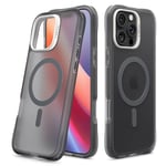 CYRILL by Spigen UltraSheer Mag Case Compatible with iPhone 16 Pro (2024) [Compatible with MagSafe] - Space Gray