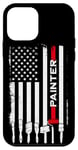 iPhone 12 mini House Painter Decorator American Flag Vintage Painter Case