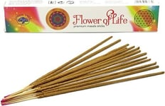 Green Tree Flower of Life Premium Masala Incense Sticks - 15 Gram Single Packet